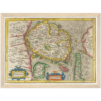 Insel Fünen um 1609