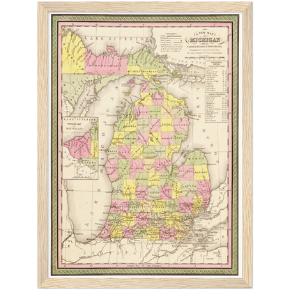 Historical city map  Test product horizontal 3 sizes
