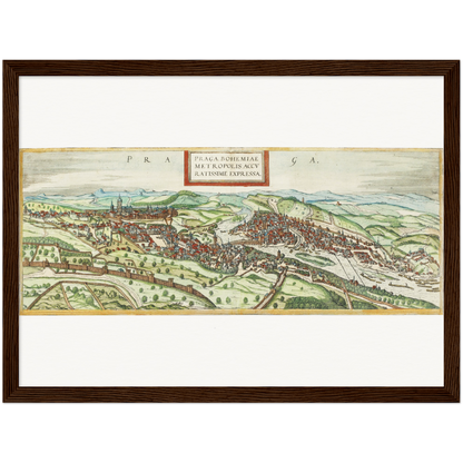 Historical city map  Test product horizontal 3 sizes