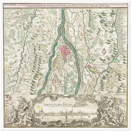 Augsburg um 1750