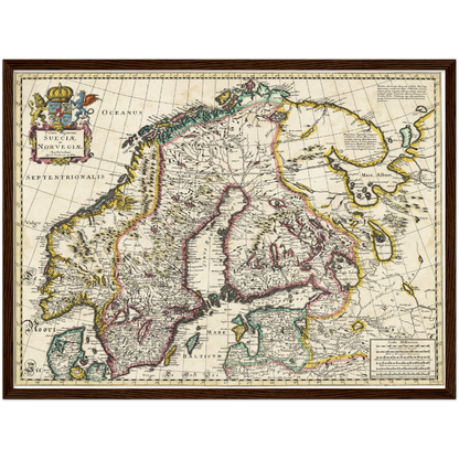 Historical city map  Test product horizontal 3 sizes