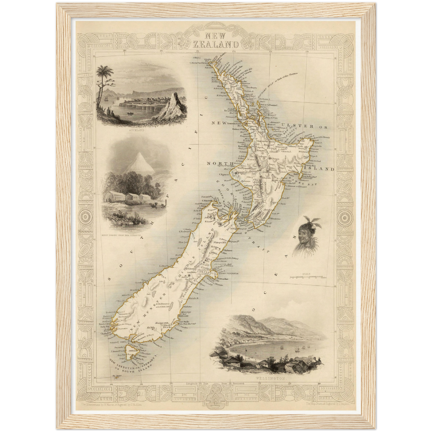 Neuseeland um 1850