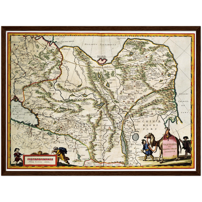 Historical city map  Test product horizontal 3 sizes