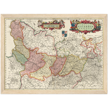 Historical city map  Test product horizontal 3 sizes