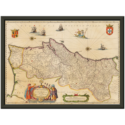 Historical city map  Test product horizontal 3 sizes