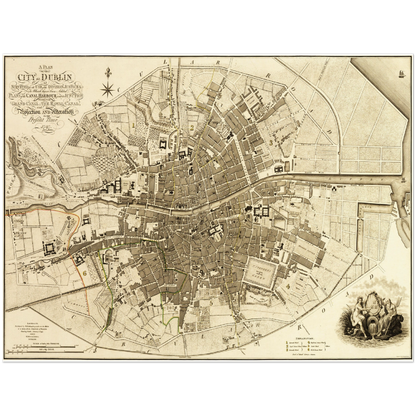 Dublin um 1797