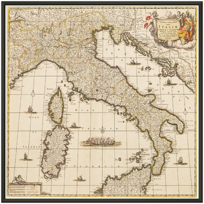 Historical city map  Test product horizontal 3 sizes