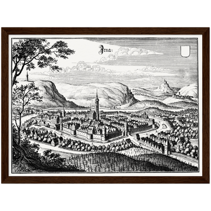 Historical city map  Test product horizontal 3 sizes