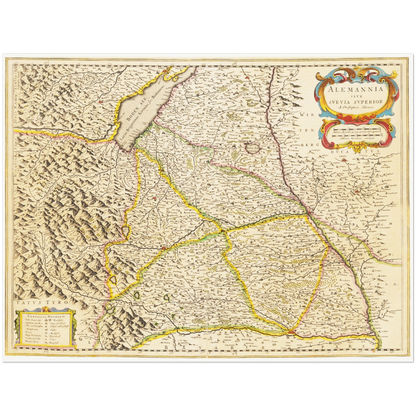 Oberschwaben um 1635