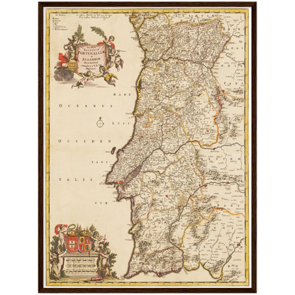 Historical city map  Test product horizontal 3 sizes