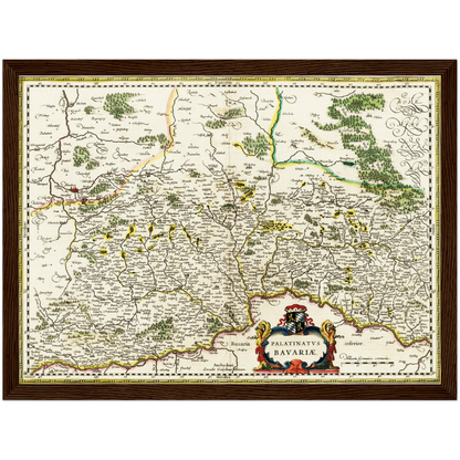 Historical city map  Test product horizontal 3 sizes