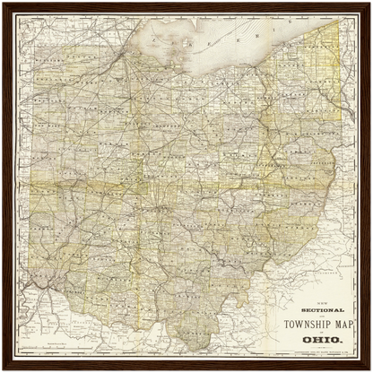 Historical city map  Test product horizontal 3 sizes