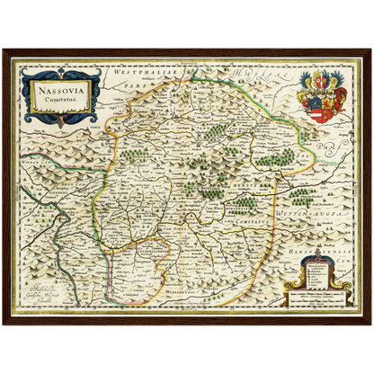 Historical city map  Test product horizontal 3 sizes