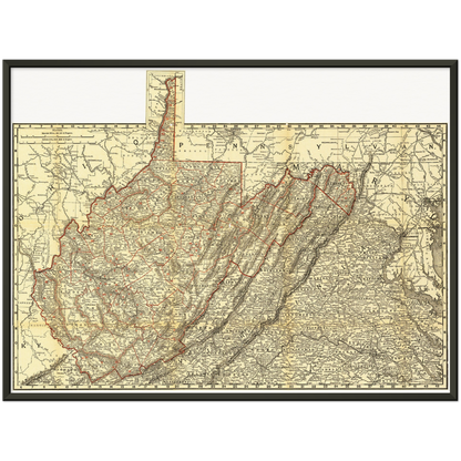 Historical city map  Test product horizontal 3 sizes