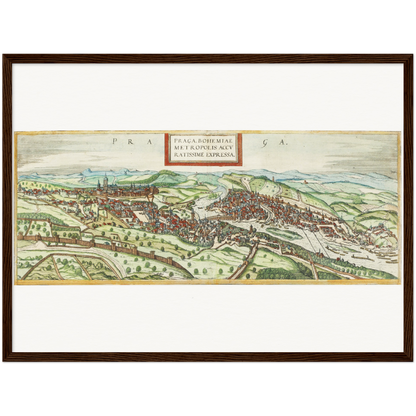 Historical city map  Test product horizontal 3 sizes