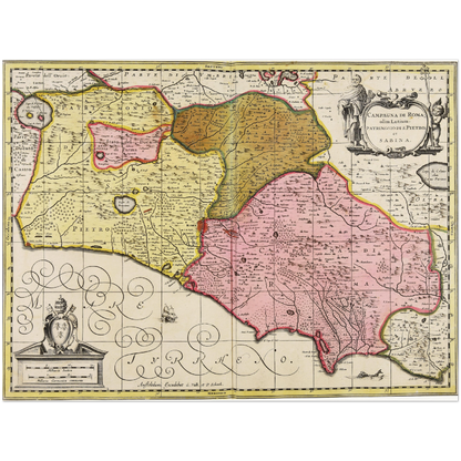 Historical city map  Test product horizontal 3 sizes