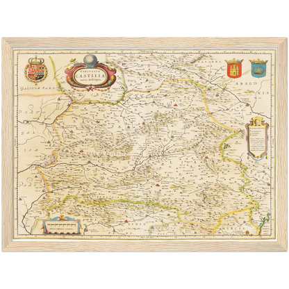 Historical city map  Test product horizontal 3 sizes