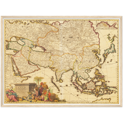 Historical city map  Test product horizontal 3 sizes