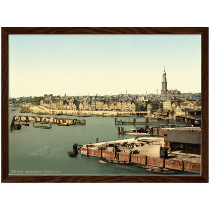 Hamburger Hafen um 1895