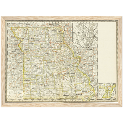 Historical city map  Test product horizontal 3 sizes