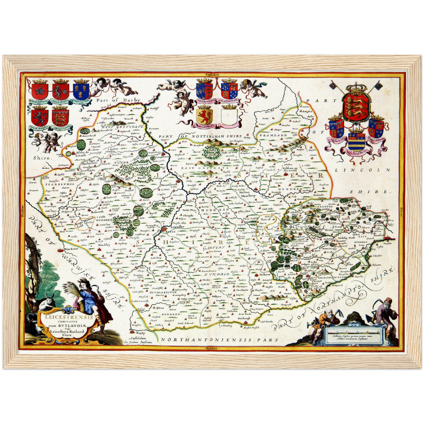 Leicestershire um 1646