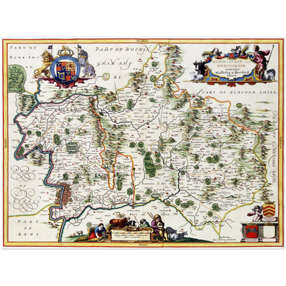 Hertfordshire um 1646