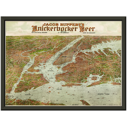 Historical city map  Test product horizontal 3 sizes