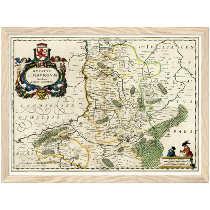 Historical city map  Test product horizontal 3 sizes