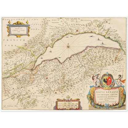 Historical city map  Test product horizontal 3 sizes