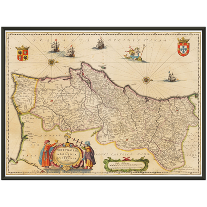 Historical city map  Test product horizontal 3 sizes