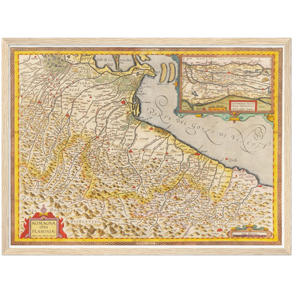 Historical city map  Test product horizontal 3 sizes