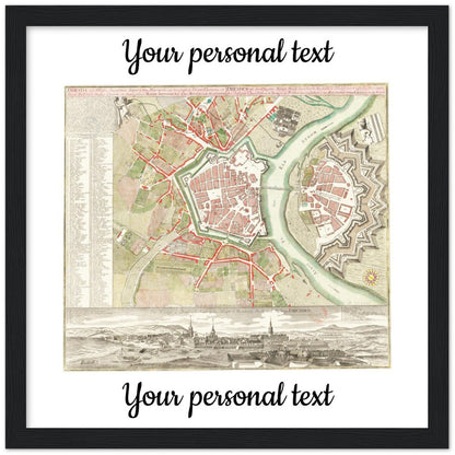 Personalisierte historische deutsche Stadtansichten