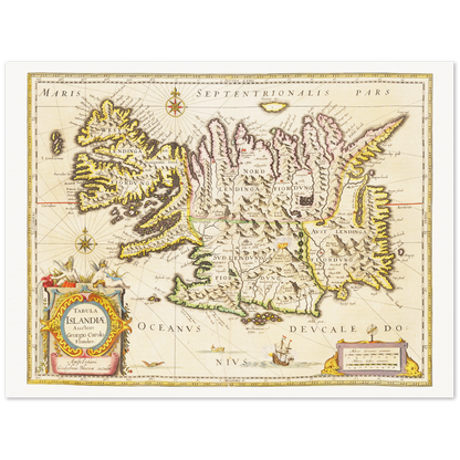 Historical city map  Test product horizontal 3 sizes