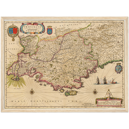 Historical city map  Test product horizontal 3 sizes