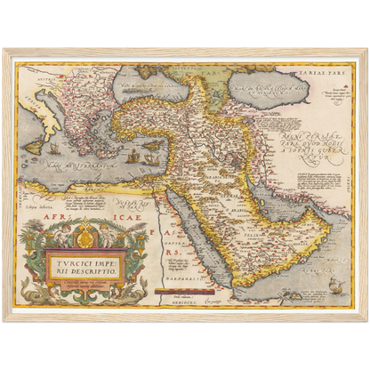 Historical city map  Test product horizontal 3 sizes