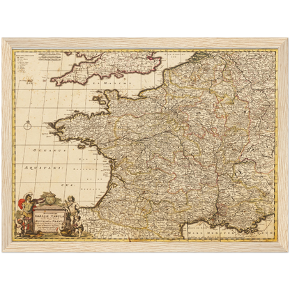 Historical city map  Test product horizontal 3 sizes