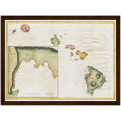 Historical city map  Test product horizontal 3 sizes