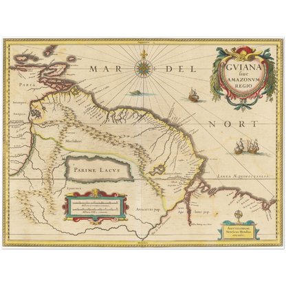 Guyana um 1638