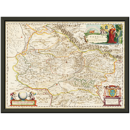 Historical city map  Test product horizontal 3 sizes
