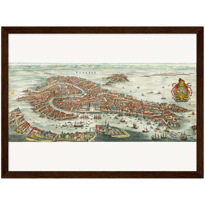 Historical city map  Test product horizontal 3 sizes