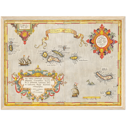 Historical city map  Test product horizontal 3 sizes