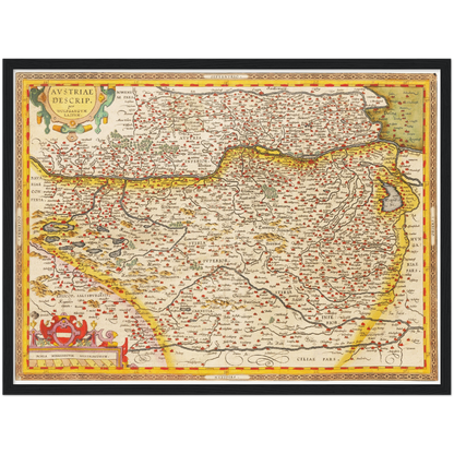 Historical city map  Test product horizontal 3 sizes
