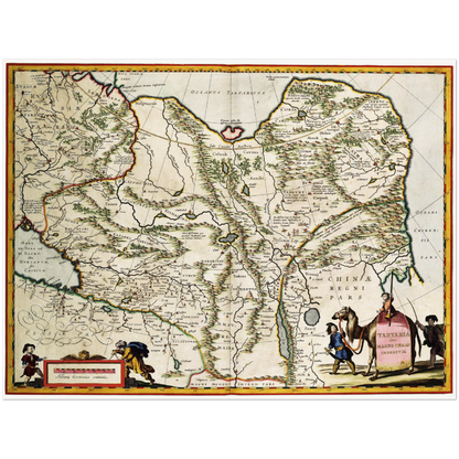 Historical city map  Test product horizontal 3 sizes