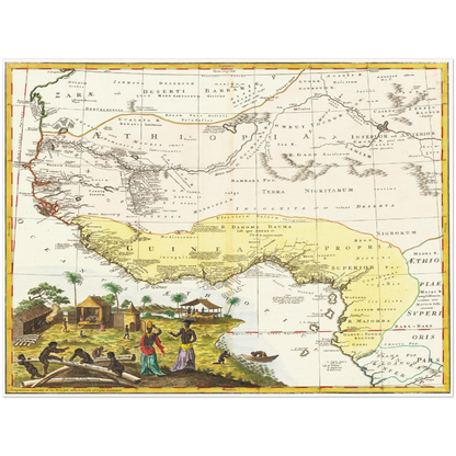 Historical city map  Test product horizontal 3 sizes