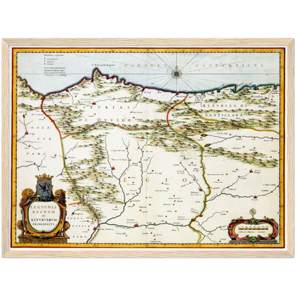 Historical city map  Test product horizontal 3 sizes