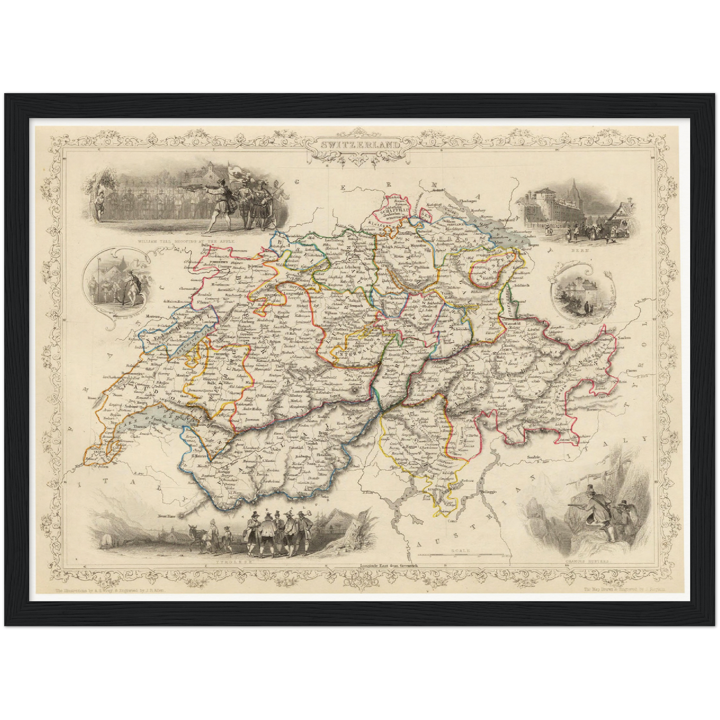 Schweiz um 1850
