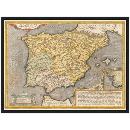 Historical city map  Test product horizontal 3 sizes