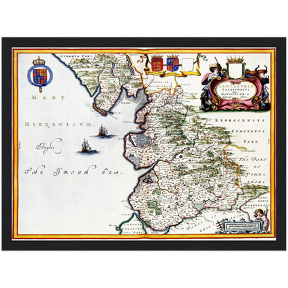 Lancashire um 1646