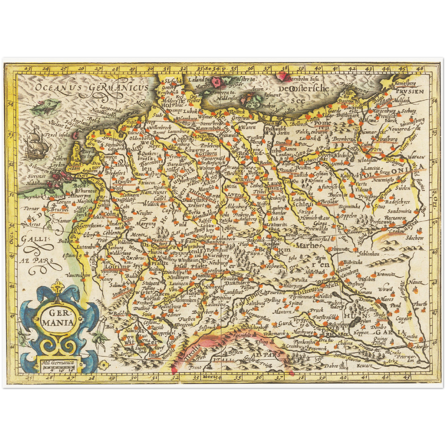 von Deutschland um 1609