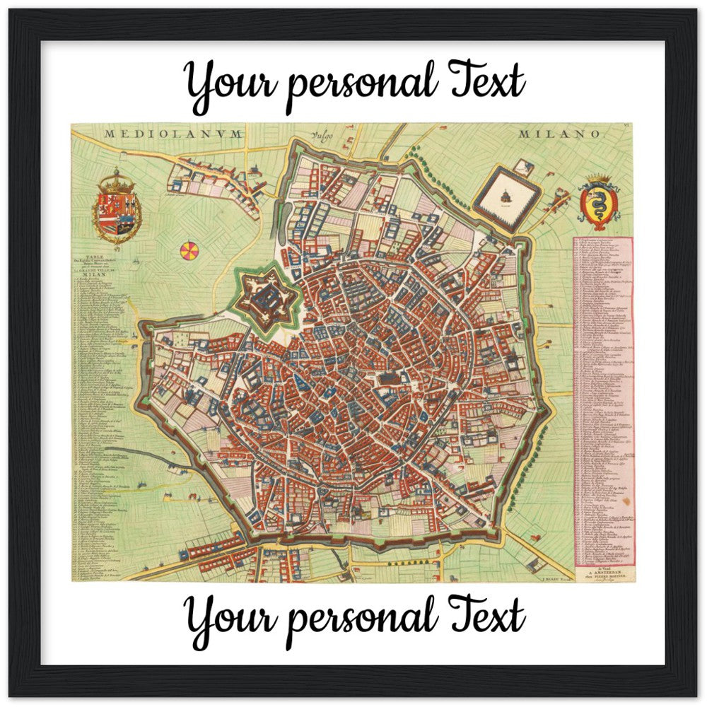 Personalisierte historische europäische Stadtansichten